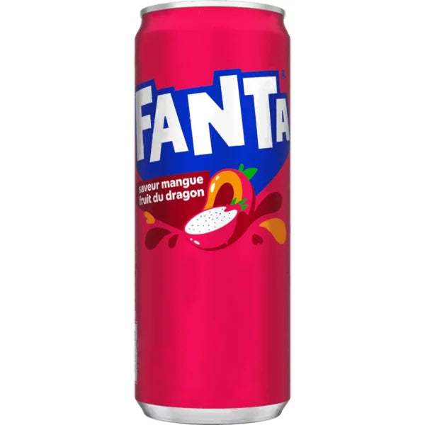 Fanta Mango & Dragonfruit 330ml