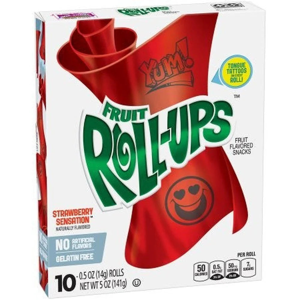 Fruit Roll Ups Strawberry Sensation 141g