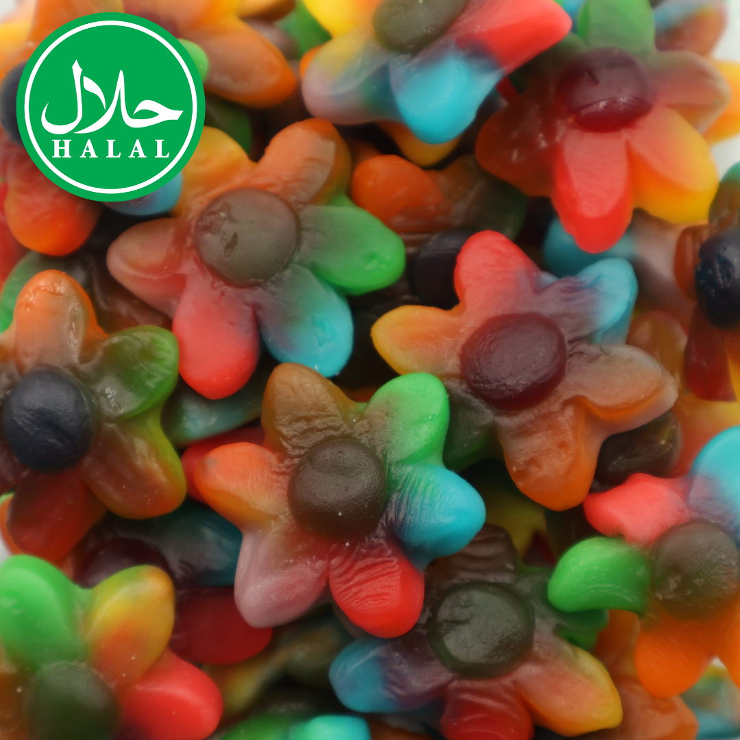 Jelly Rainbow Flowers