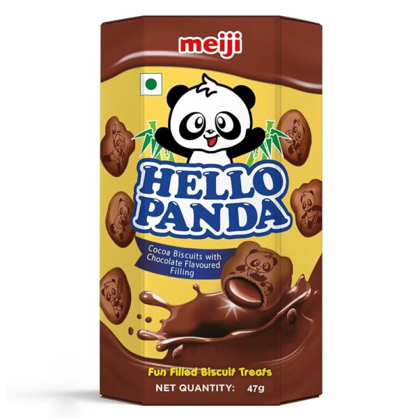 Meiji Hello Panda Cocoa Biscuits Chocolate 50g