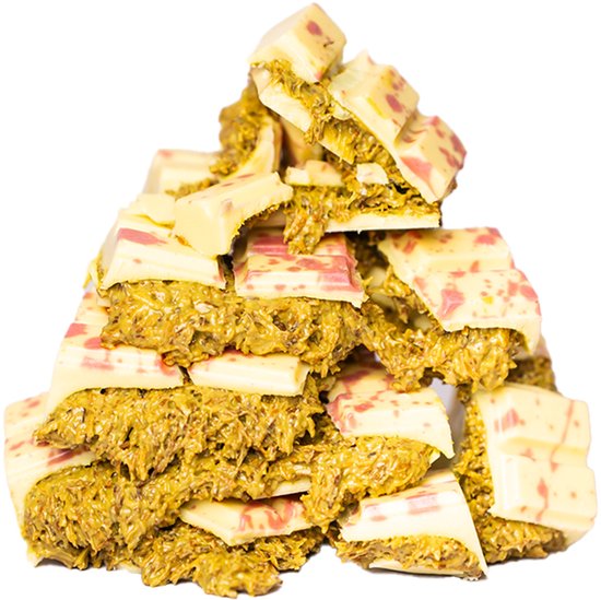 Dubai Pistachio Chocolate White & Pink Edition Luxe 200g