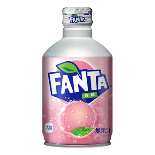 Fanta White Peach Aluminium Bottle 300ml
