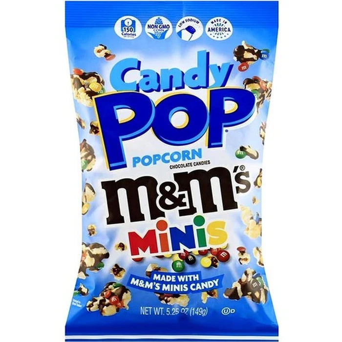 Candy Pop Popcorn M&m's Minis 149g