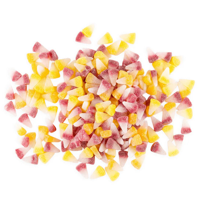 Assorted tropical fruit wedges on a plate, featuring vibrant mango, pineapple, and papaya slices for a fresh fruit snack.
